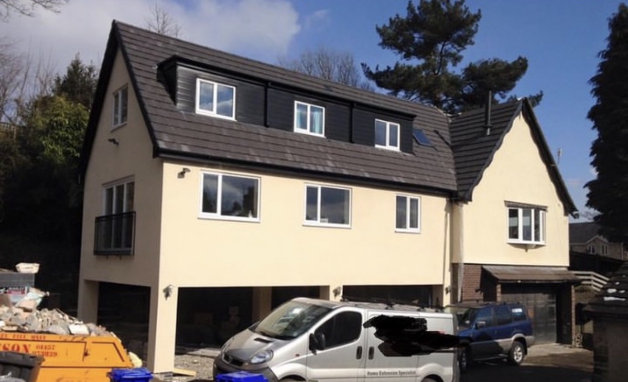 Completed new build family home