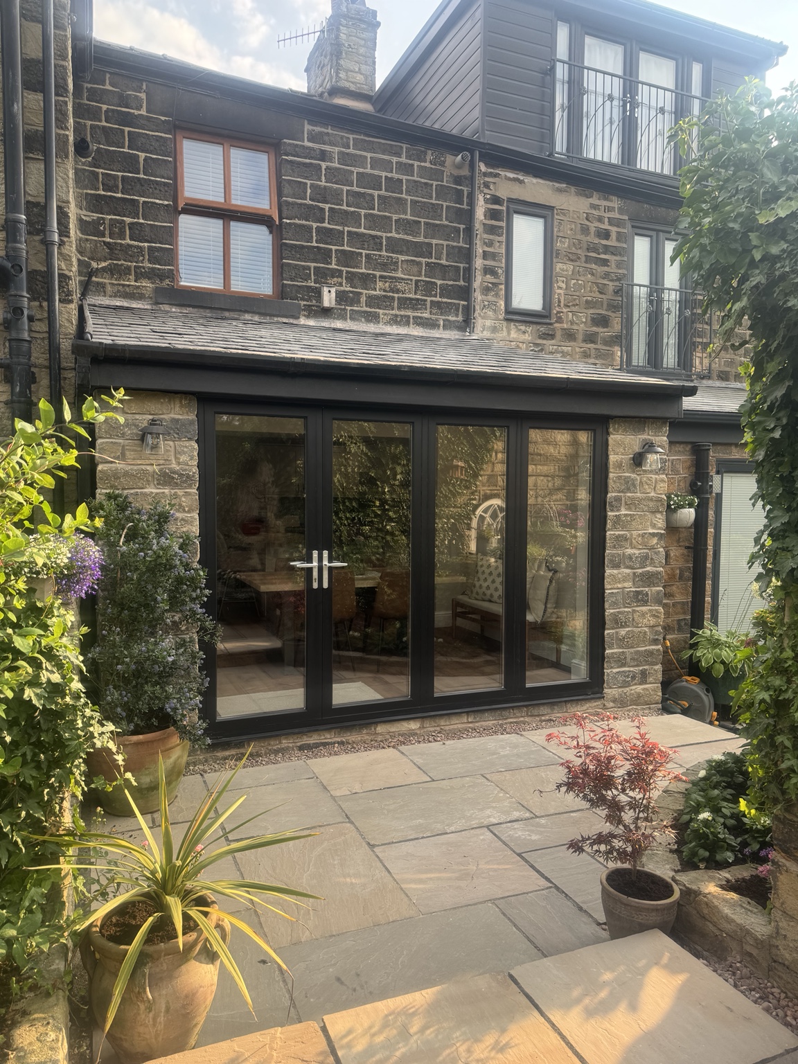 Stone cottage kitchen extension